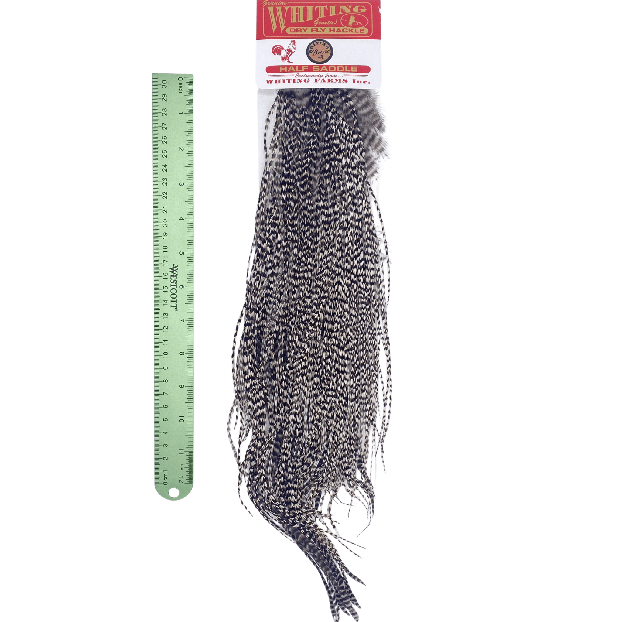 Whiting 1/2 Saddle - Bronze Grade - The Blue Quill Angler