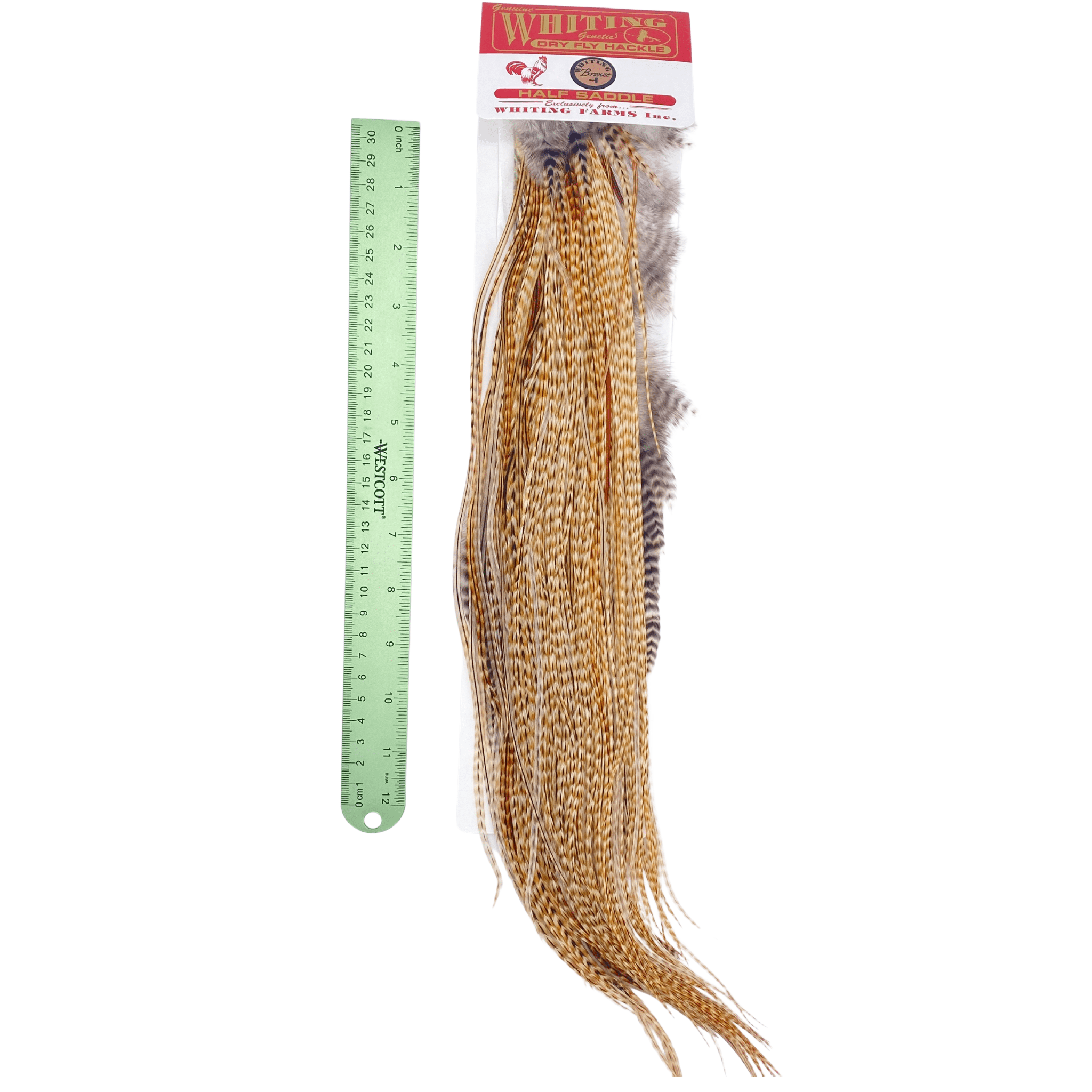 Whiting 1/2 Saddle - Bronze Grade - The Blue Quill Angler