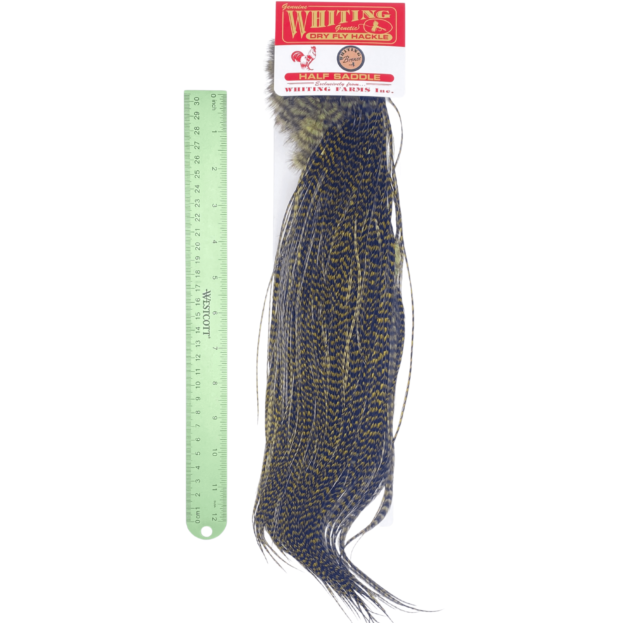 Whiting 1/2 Saddle - Bronze Grade - The Blue Quill Angler