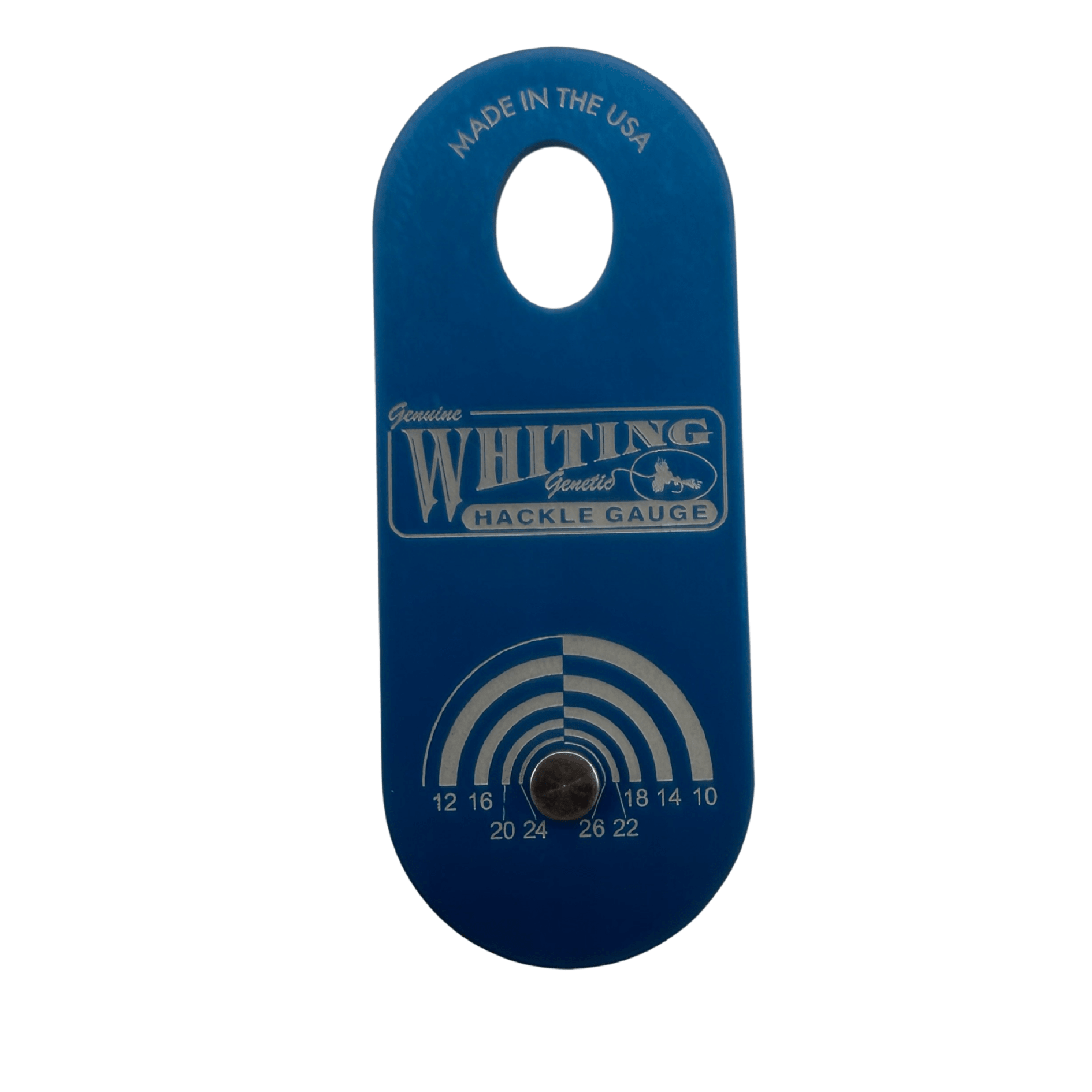 Whiting Hackle Gauge - The Blue Quill Angler