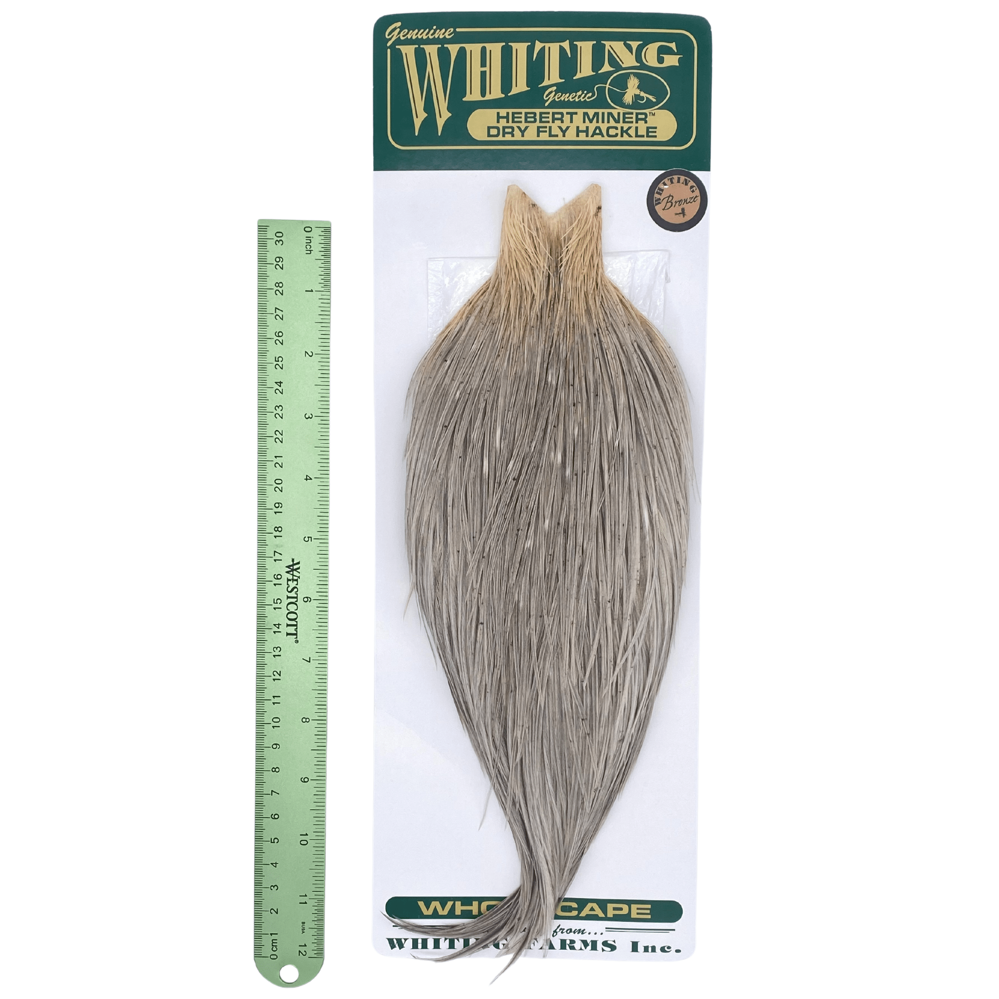 Whiting Hebert Miner Cape - Bronze Grade - The Blue Quill Angler