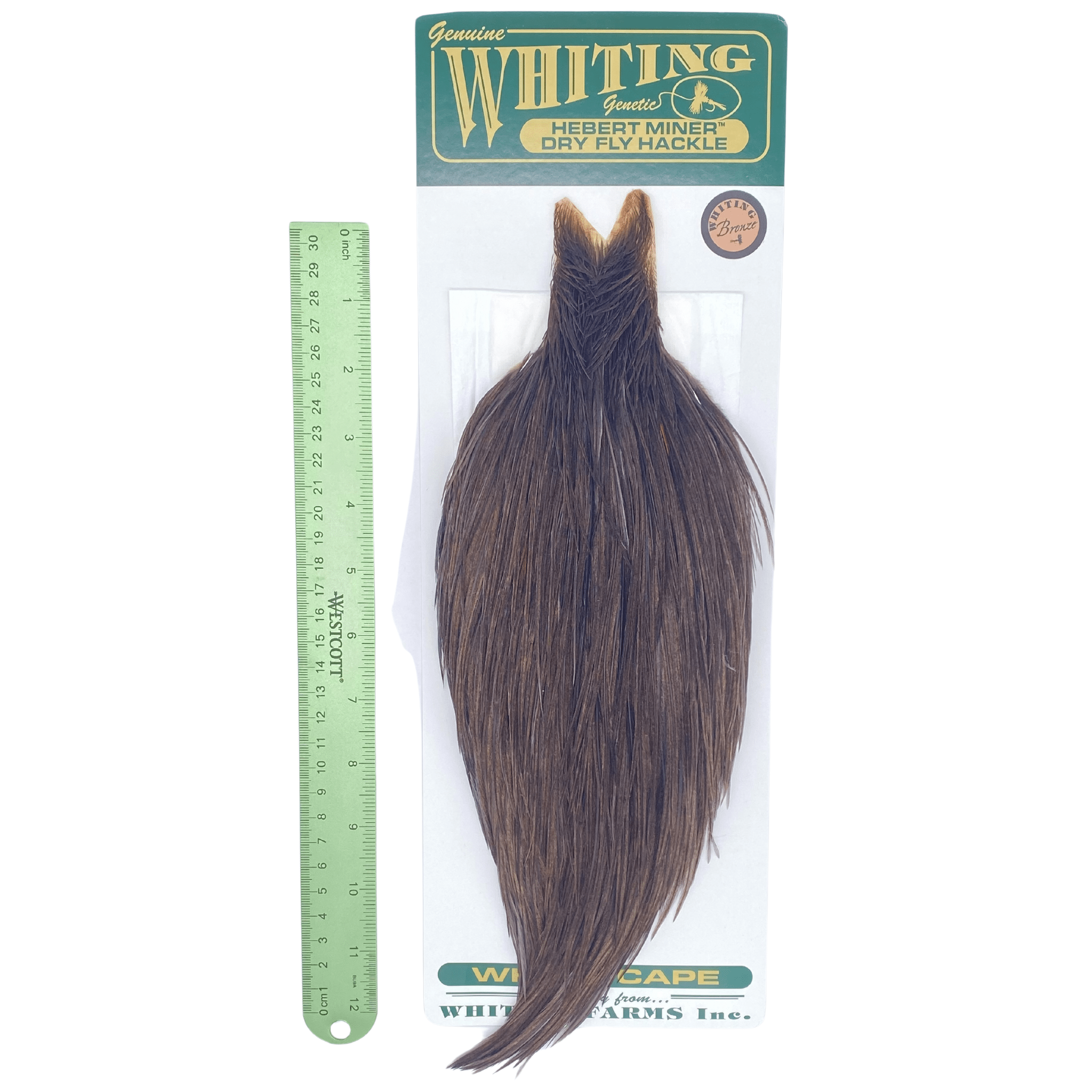 Whiting Hebert Miner Cape - Bronze Grade - The Blue Quill Angler