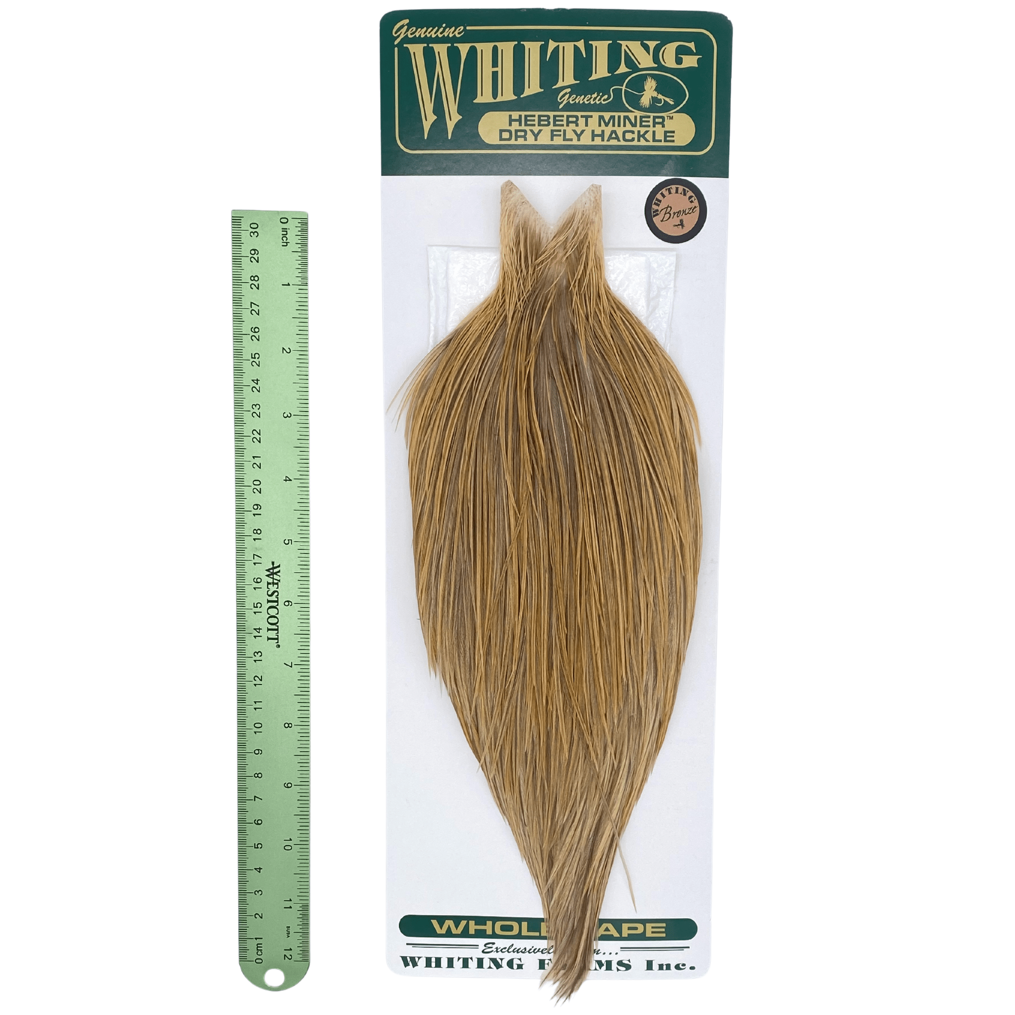 Whiting Hebert Miner Cape - Bronze Grade - The Blue Quill Angler