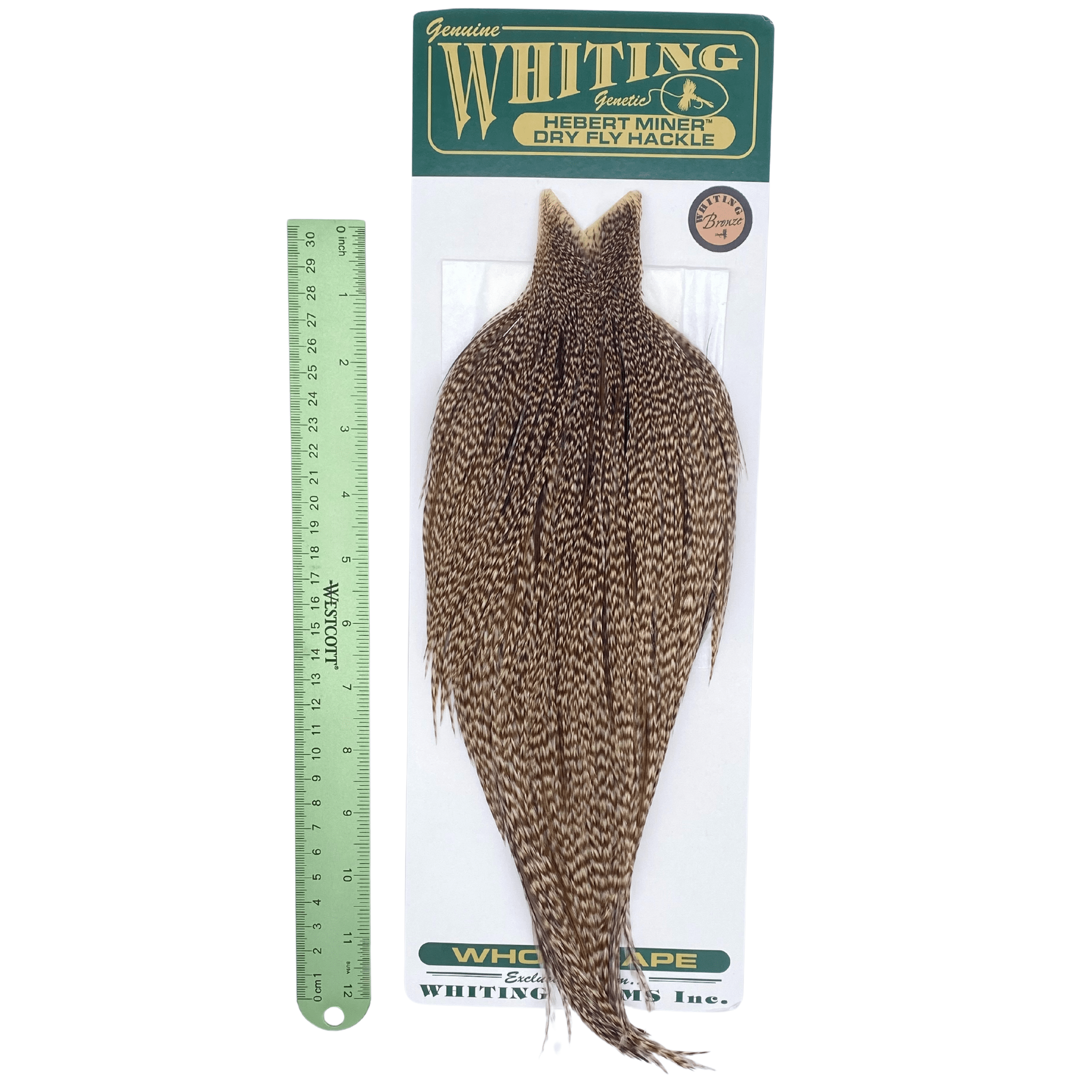 Whiting Hebert Miner Cape - Bronze Grade - The Blue Quill Angler