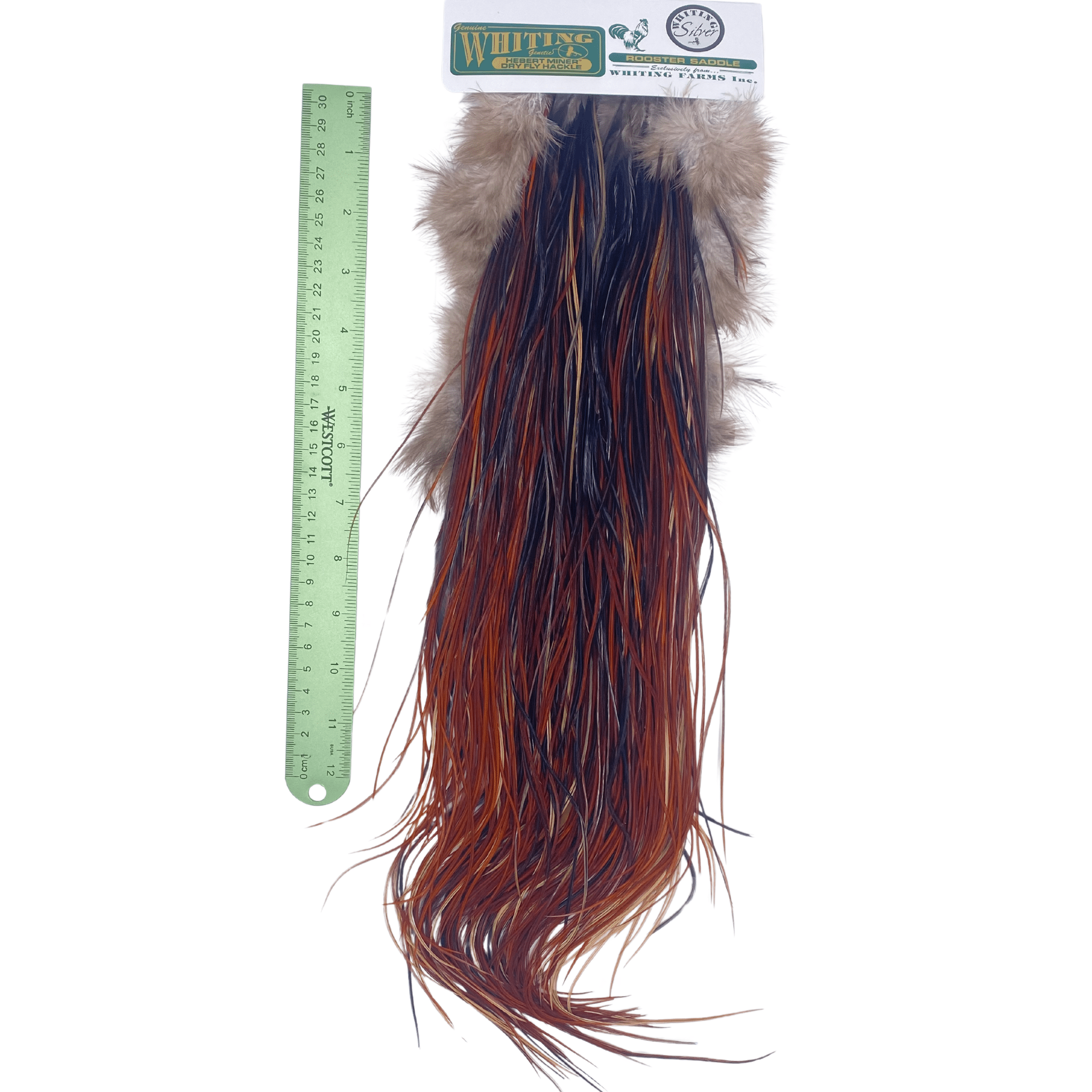 Whiting Hebert Miner Saddle - Silver Grade | The Blue Quill Angler