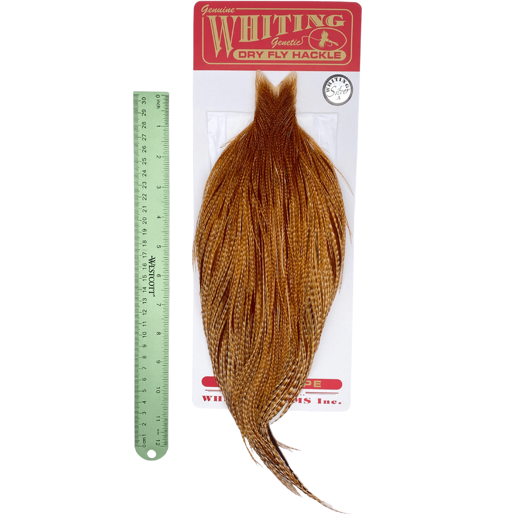 Whiting Rooster Cape - Silver Grade - The Blue Quill Angler