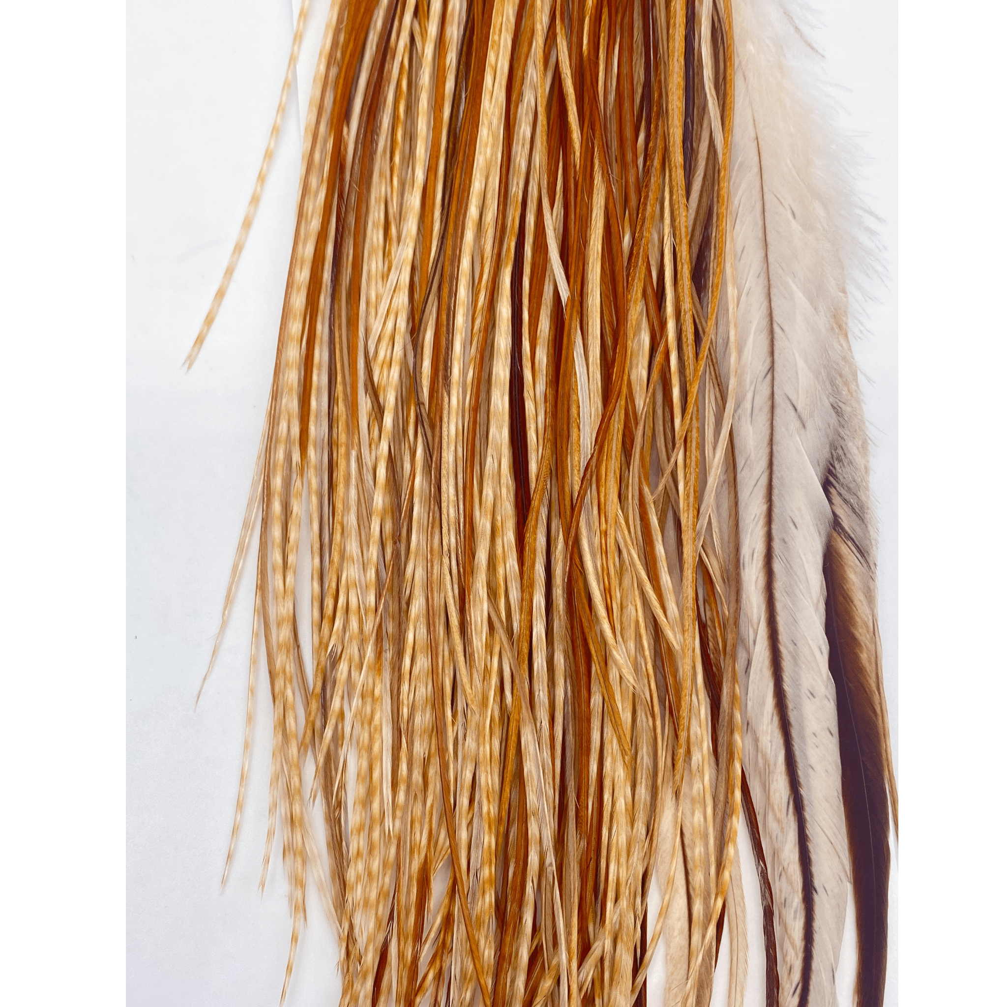 Whiting Rooster Midge 1/2 Saddle - Bronze Grade - The Blue Quill Angler