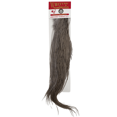 Whiting Rooster Midge 1/2 Saddle - Silver Grade - The Blue Quill Angler