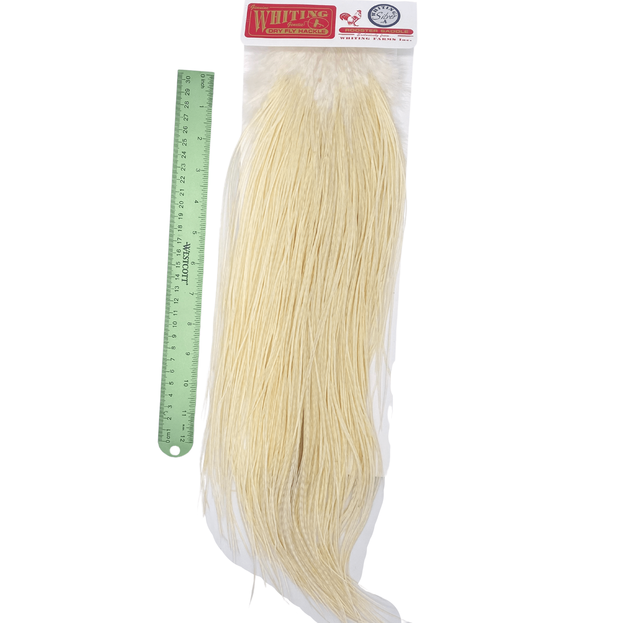 Whiting Rooster Saddle - Silver Grade - The Blue Quill Angler