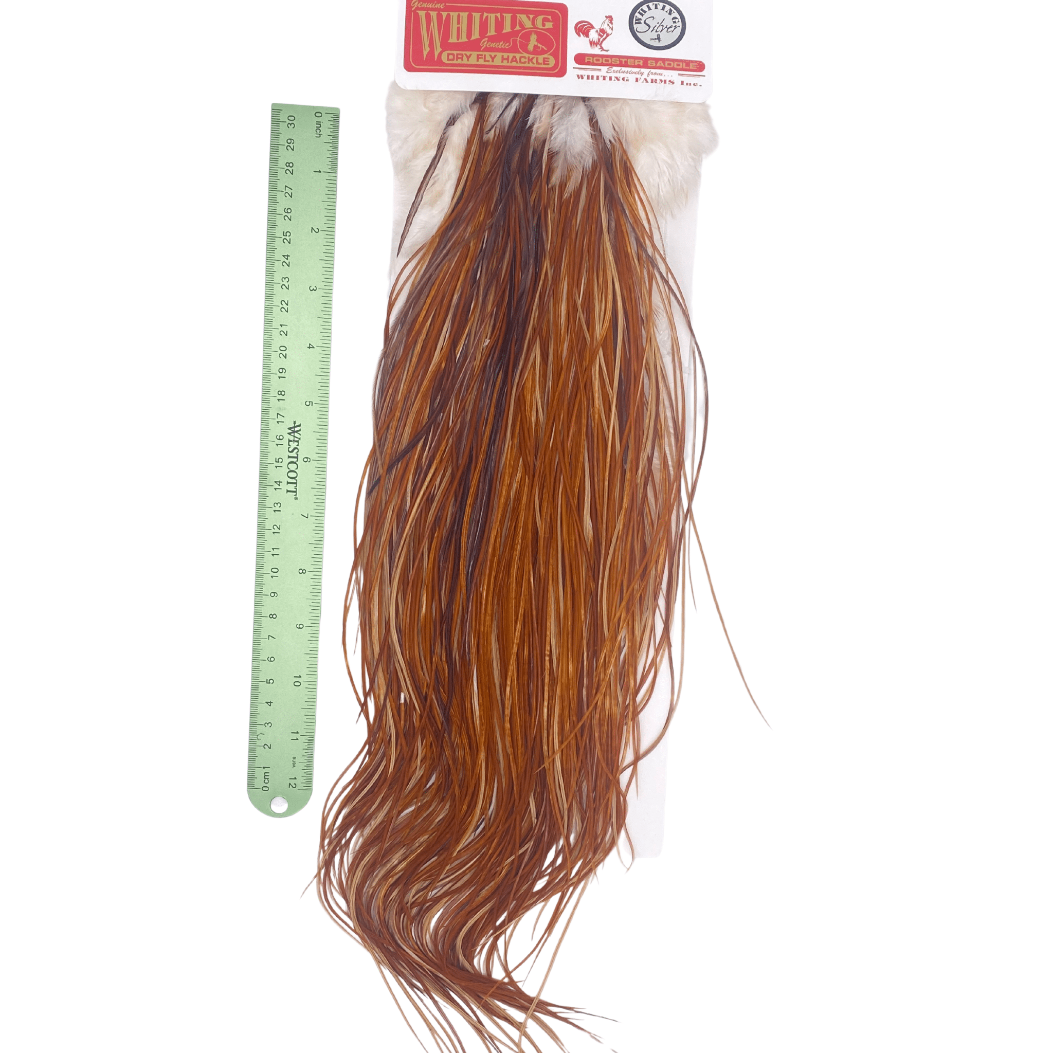 Whiting Rooster Saddle - Silver Grade - The Blue Quill Angler