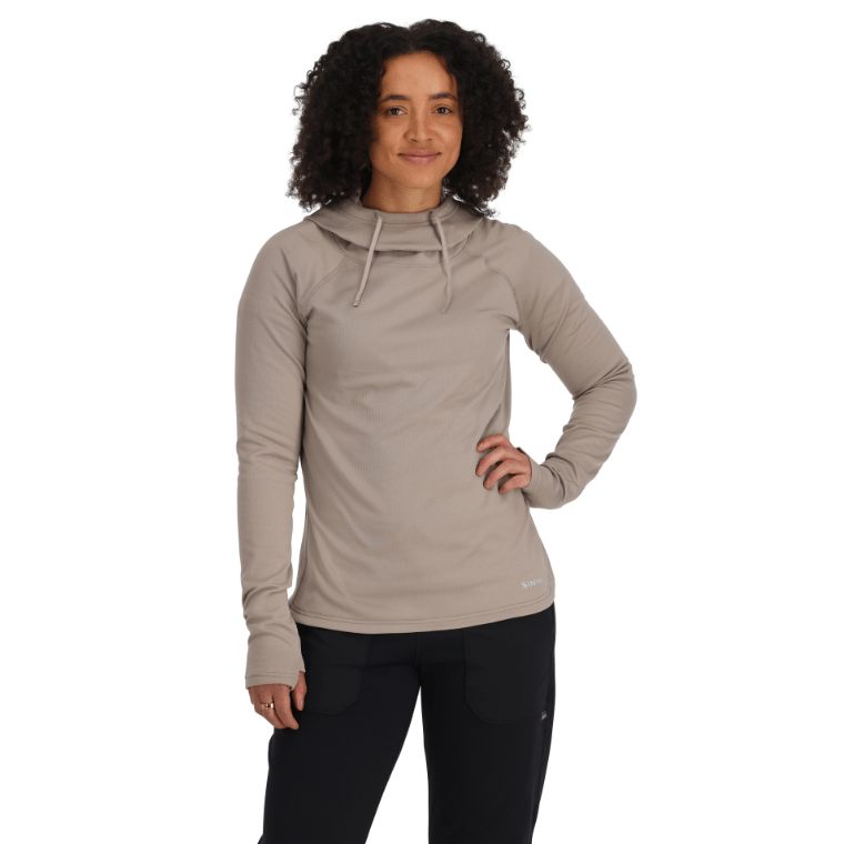 Women's Heavyweight Baselayer Hoody - The Blue Quill Angler