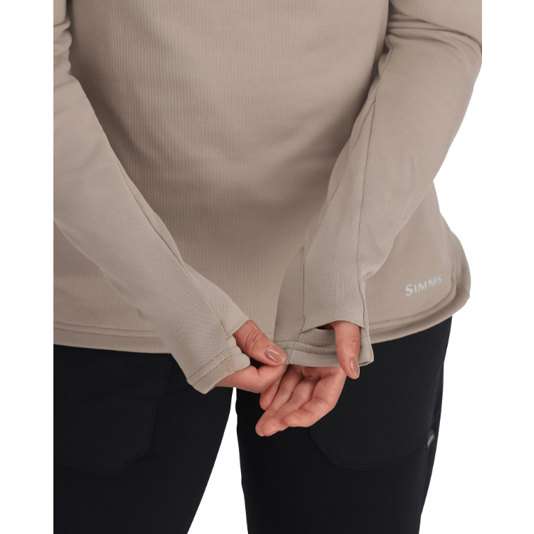 Women's Heavyweight Baselayer Hoody - The Blue Quill Angler