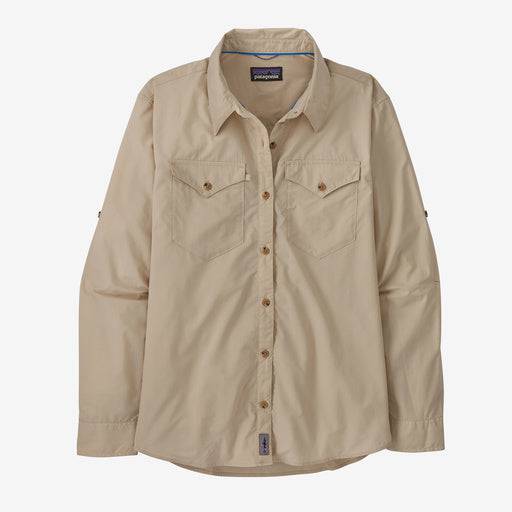 Patagonia Long-Sleeved Sun Stretch Shirt - Women's Pumice L Patagonia Long-Sleeved Sun Stretch Shirt - Women's Pumice L