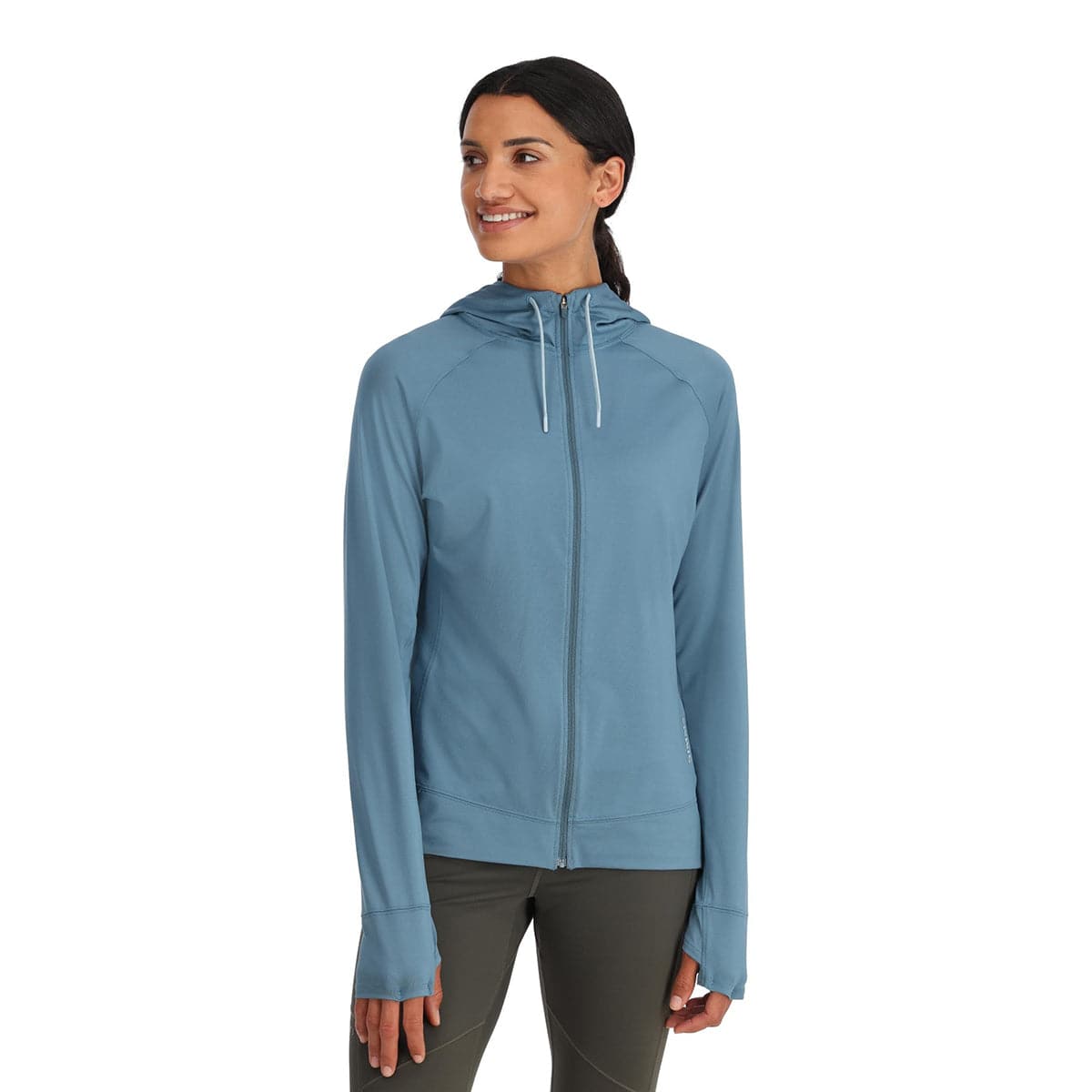 W's Solarflex Hoody Full - Zip - The Blue Quill Angler