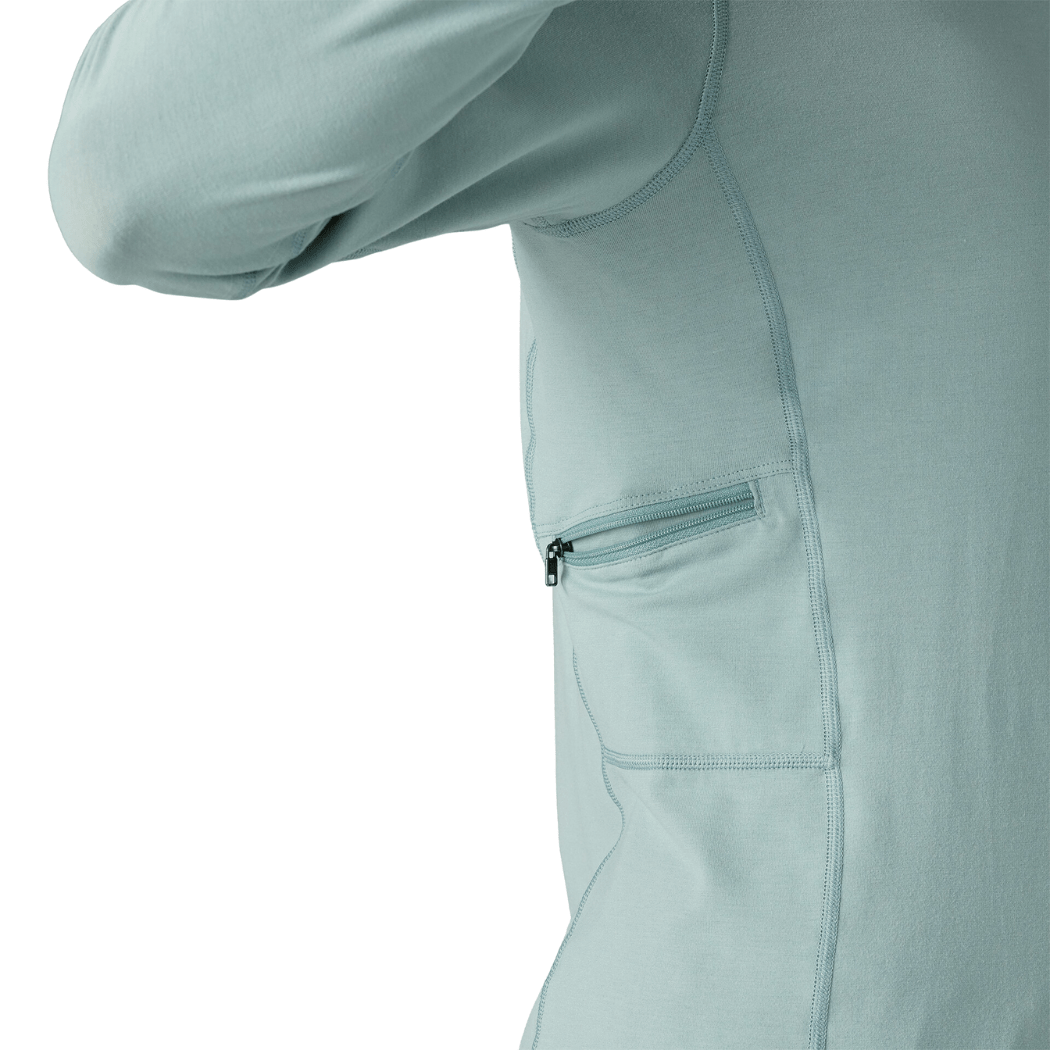 W's Tropic Comfort Natural Hoody - The Blue Quill Angler