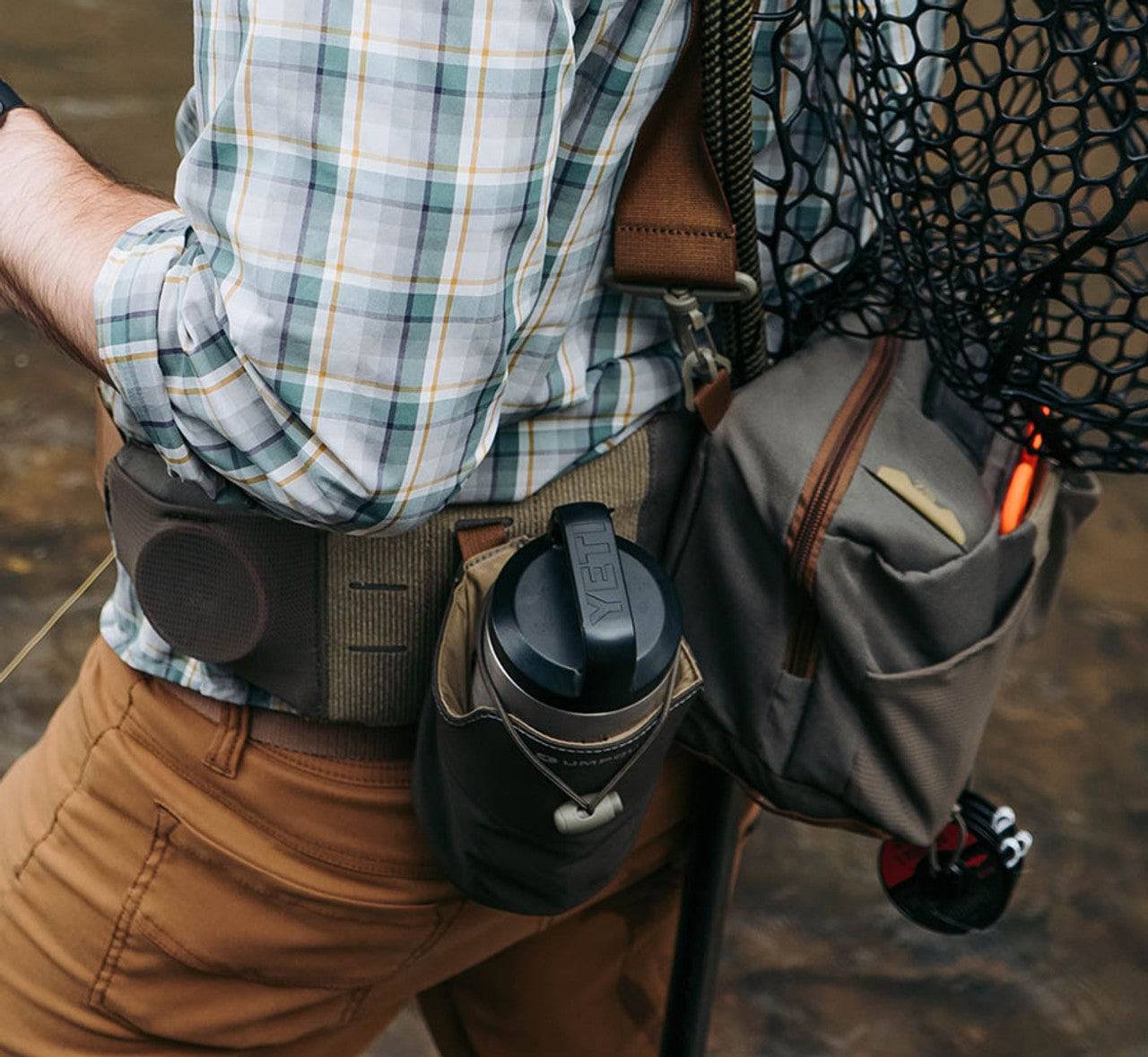 Zs2 Water Bottle Holder - Olive - The Blue Quill Angler