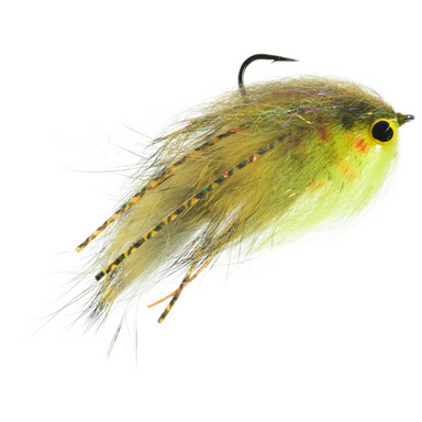 The Fly Fishing Place Zuddler Cone Head Lunchables Streamer Fly Fishing  Flies - Bass and Big Trout Streamers Lures - 3 Flies Hook Size 4