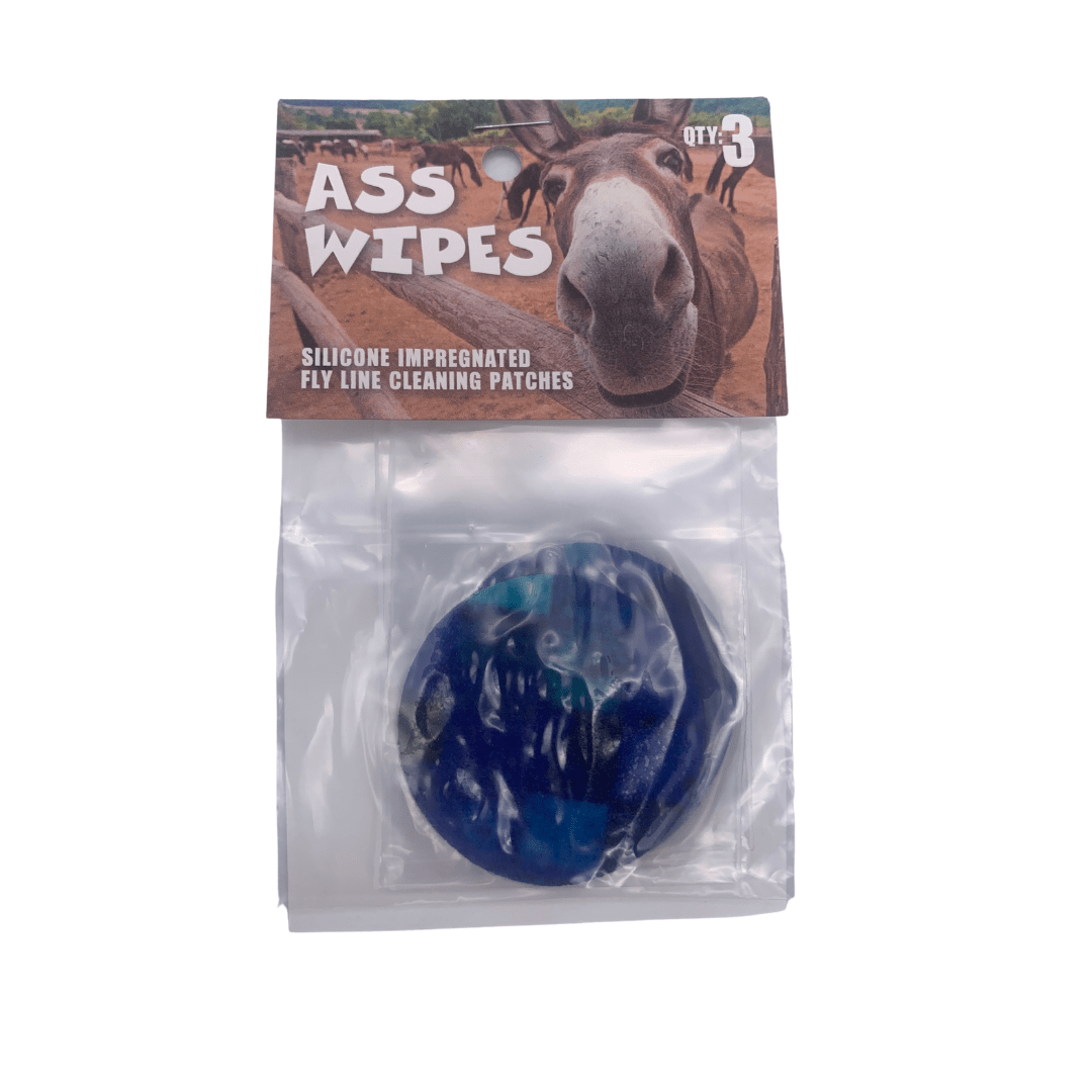 Ass Wipes Fly Line Cleaning Patches - The Blue Quill Angler