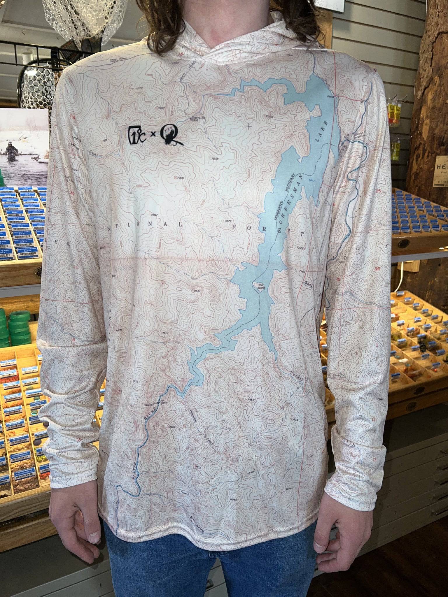 Blue Quill X Icelantic Sun Hoodie - The Blue Quill Angler