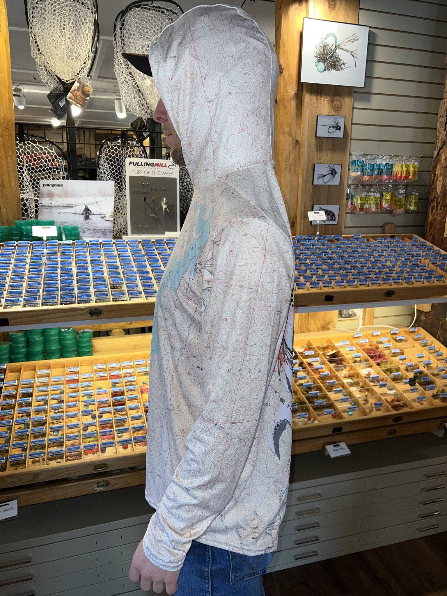 Blue Quill X Icelantic Sun Hoodie - The Blue Quill Angler