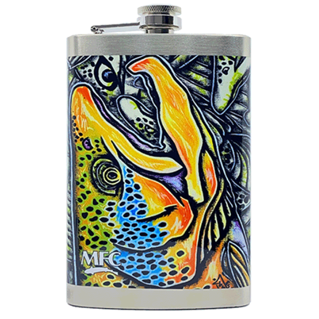 MFC Stainless Hip Flask