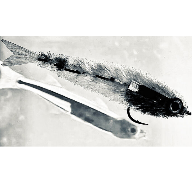 Chockletts Glass Minnow Chenille - Glass Clear