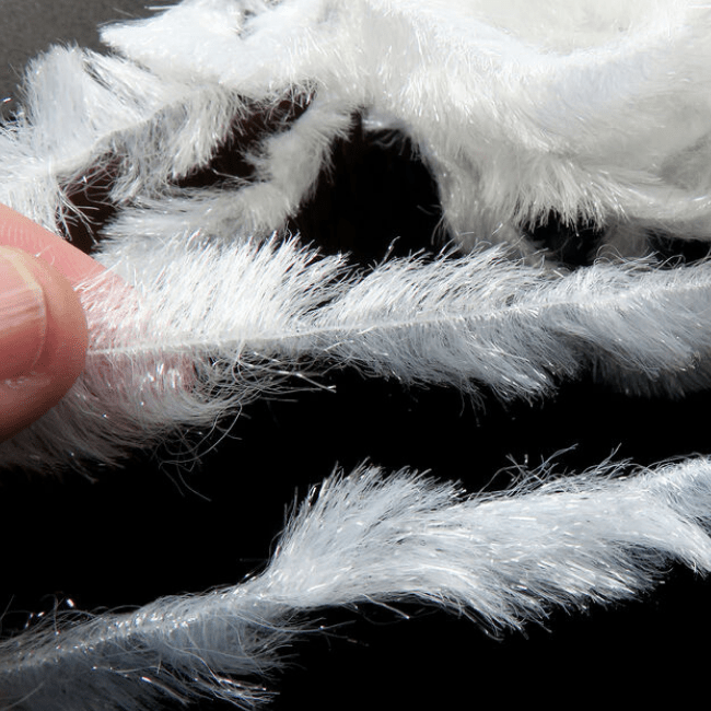 Chockletts Glass Minnow Chenille - Glass Clear - The Blue Quill Angler