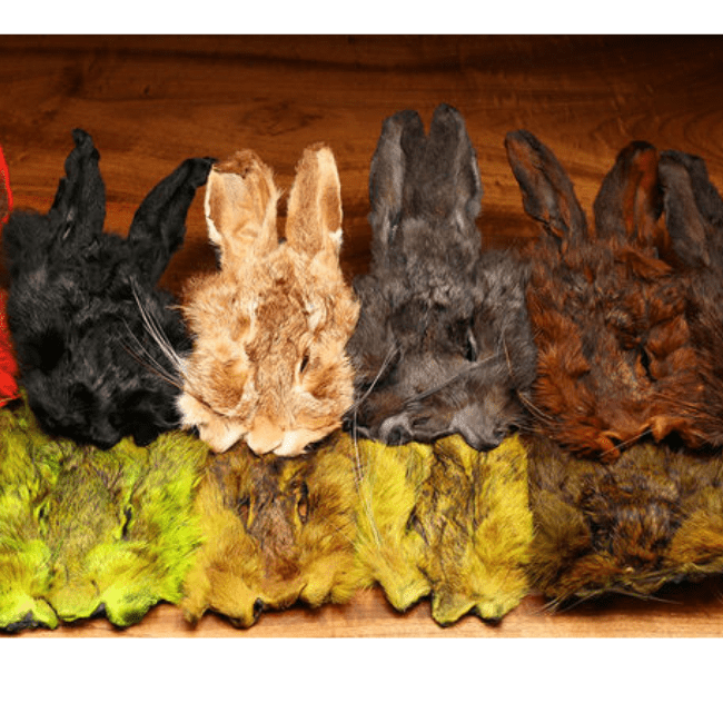 Dyed Grade 1 Hares Mask - The Blue Quill Angler