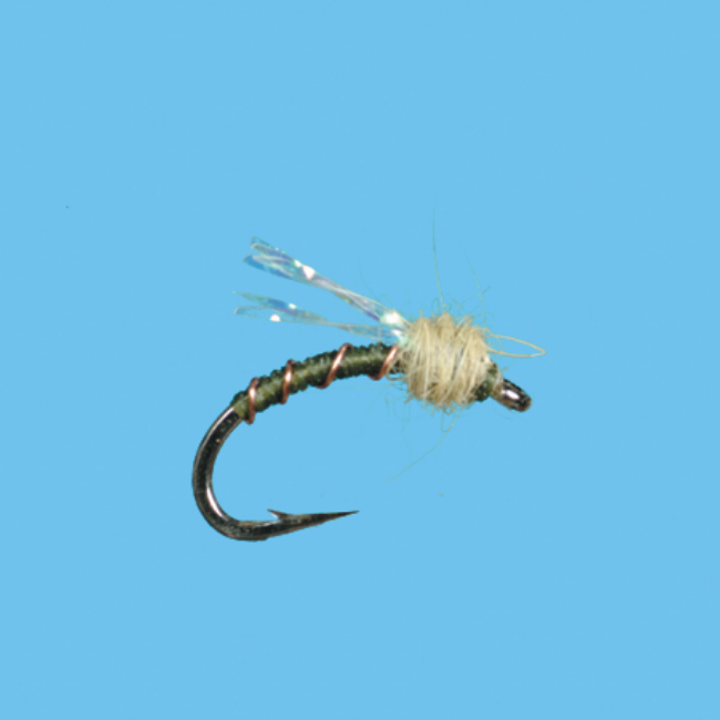 Kf Flasher - ( SOLITUDE FLY) - Blue Quill Angler