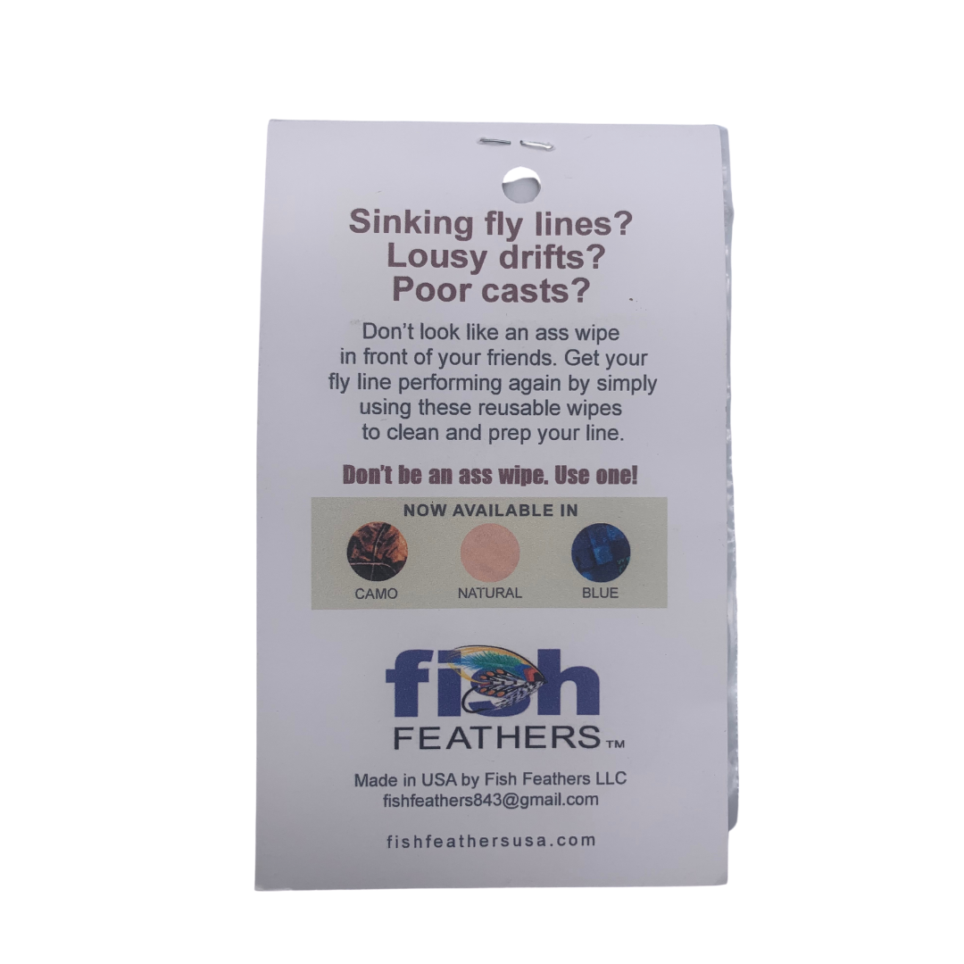 Ass Wipes Fly Line Cleaning Patches