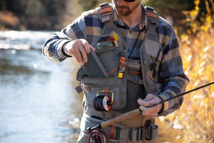 Fishpond Flint Hills Vest - Gravel - The Blue Quill Angler