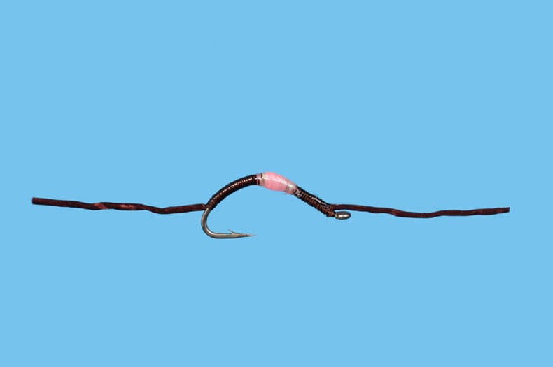 Flossy Worm - The Blue Quill Angler