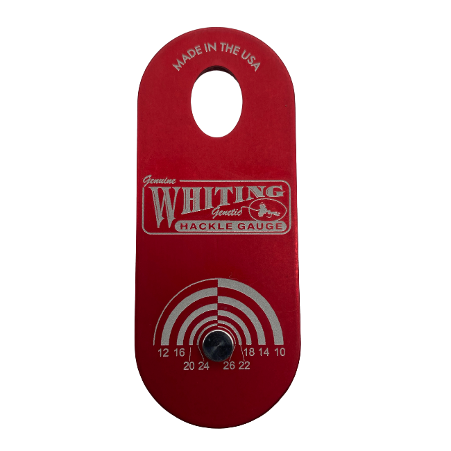 Whiting Hackle Gauge - ( WHITING FARMS, INC)