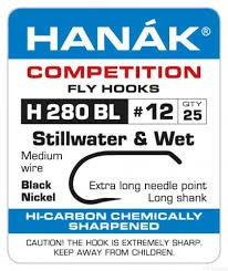 Hanak H280Bl - Wave Point Long Shank Wet Fly