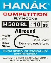 Hanak H500Bl All-Round Barbless Hook - 25 Pack