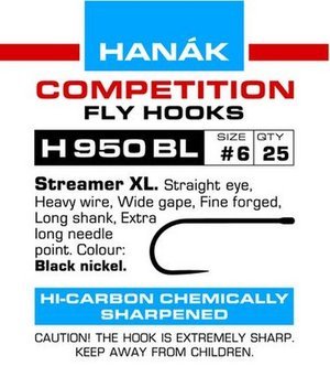 Hanak H 950 Bl Streamer XL Hook 10