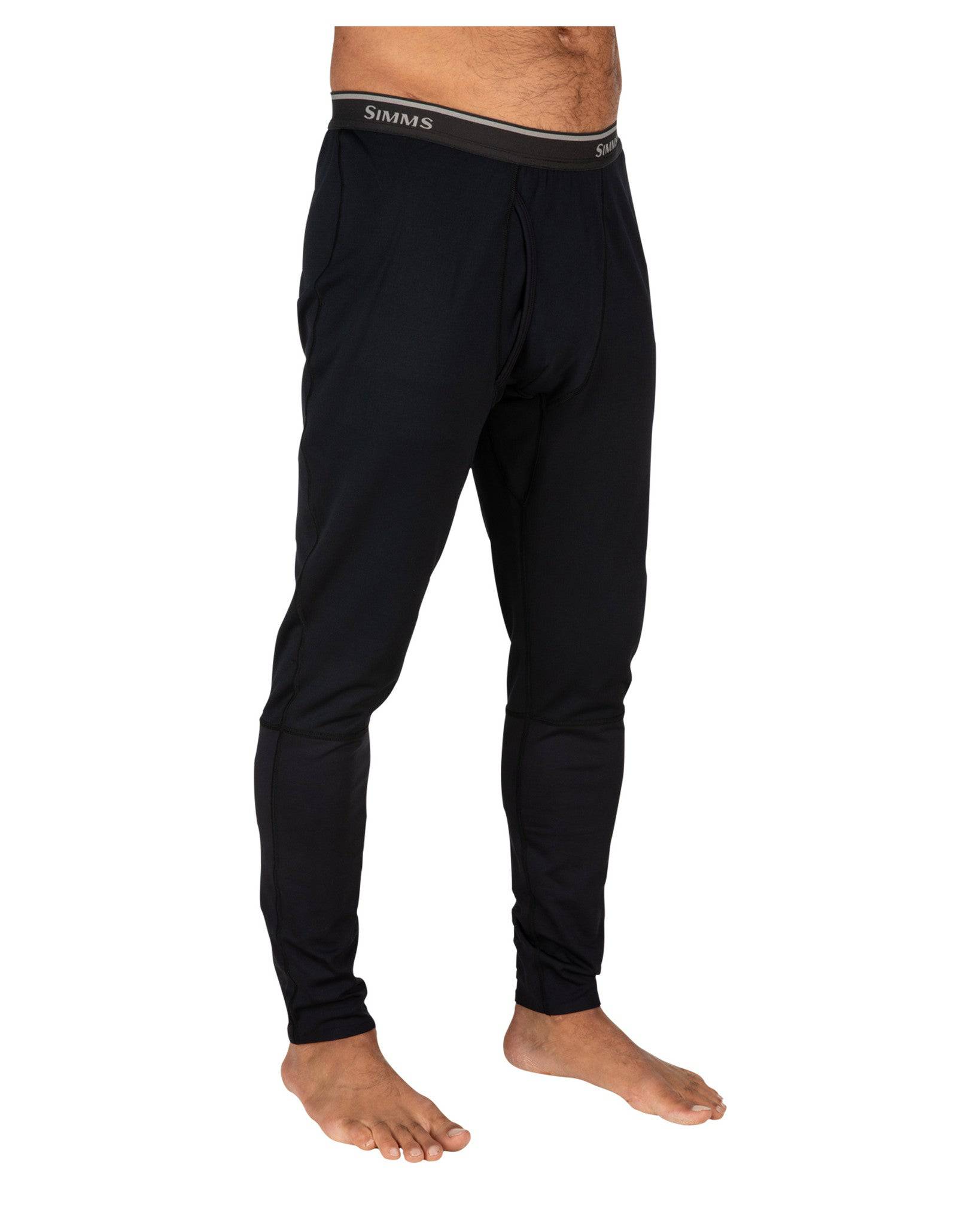 Heavyweight Baselayer Bottom Black - The Blue Quill Angler