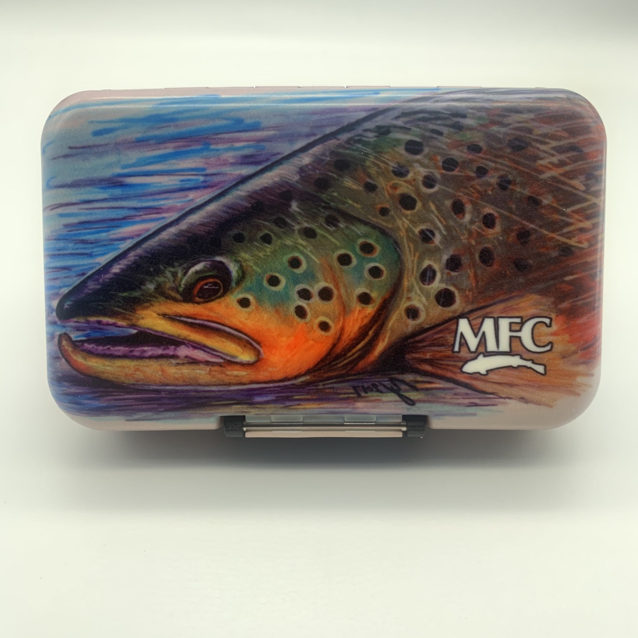 Mfc Poly Fly Box - Hallock's Brown Trout