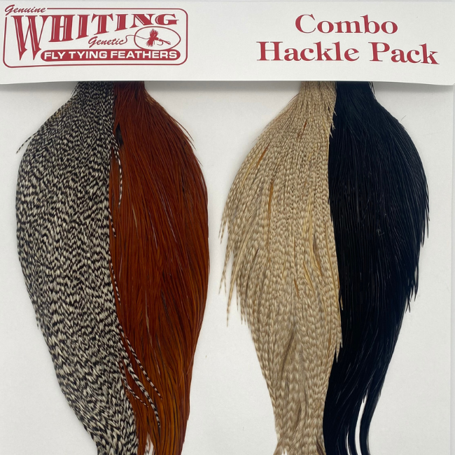 Whiting Introductory Hackle Pack - 4 1/2 Capes - The Blue Quill Angler