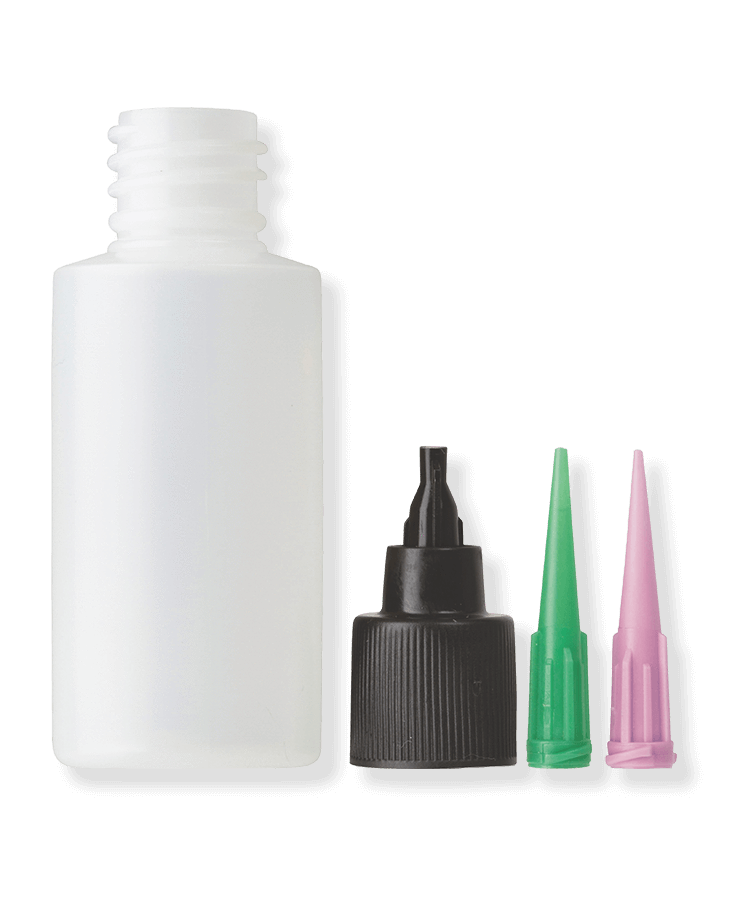 Loon Applicator Bottle, Cap & Needles - The Blue Quill Angler