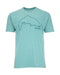 Men's Trout Outline T-Shirt - Sale! - The Blue Quill Angler