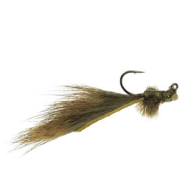 Mini Leech Damsel Jig - Olive - The Blue Quill Angler