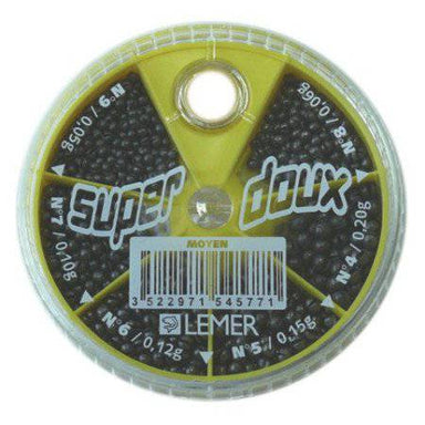 Mini Split Shot Assortment - 6 Compartment - Small - The Blue Quill Angler