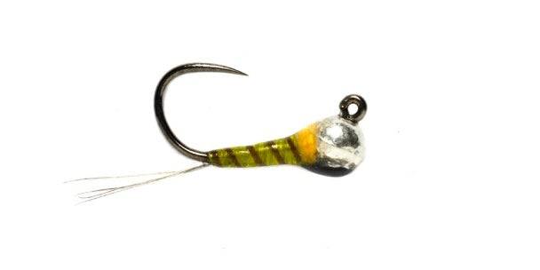 Olive Hot Spot Jig - The Blue Quill Angler