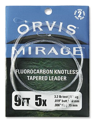 Orvis Mirage Leader 9' - 2 Pack