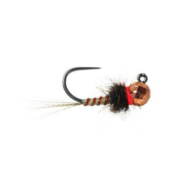 Parrott's Euro Jig Nymph - Pale Yellow/Brown - The Blue Quill Angler