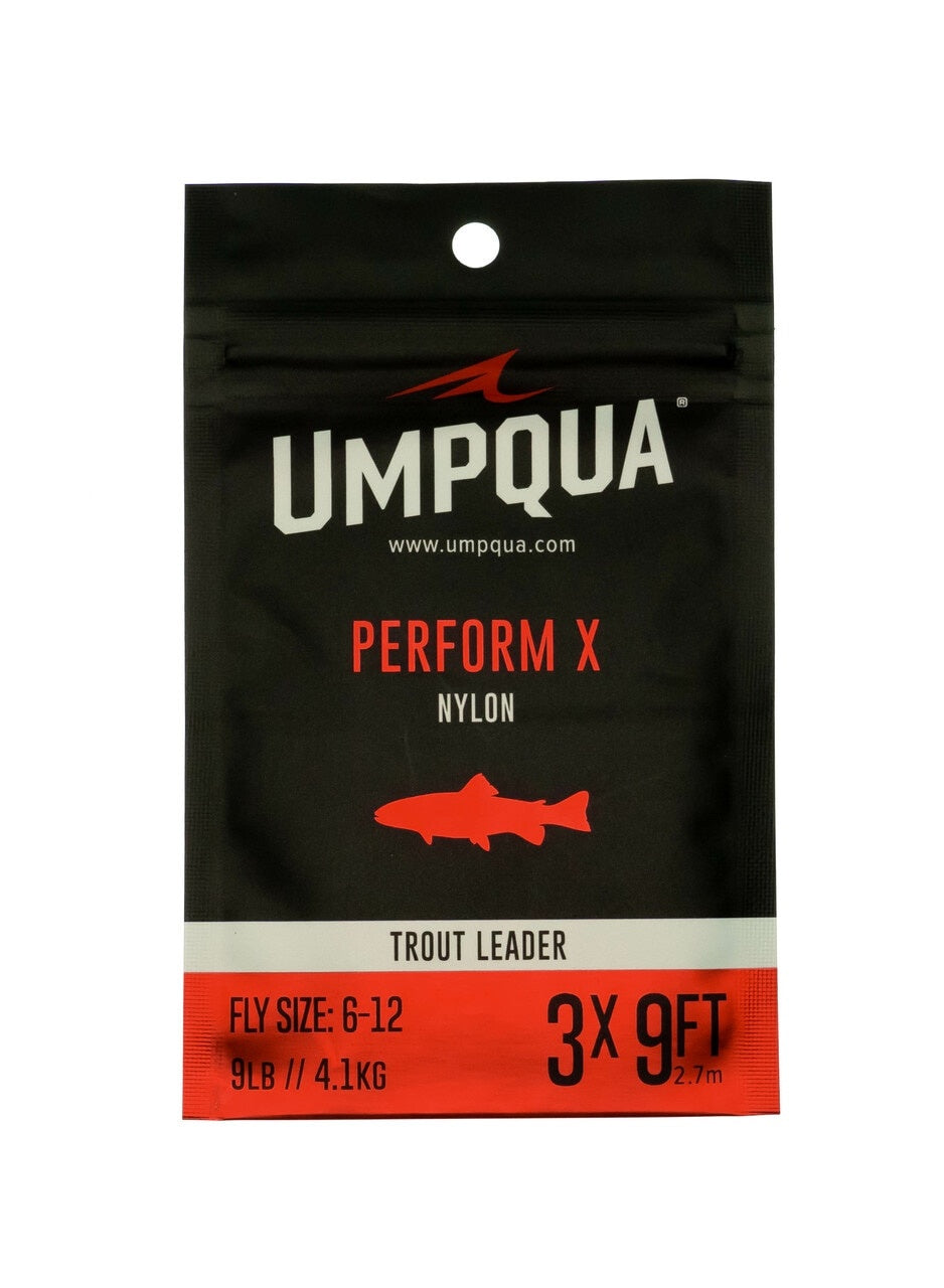Perform X Trout Leader 9' - ( Umpqua)