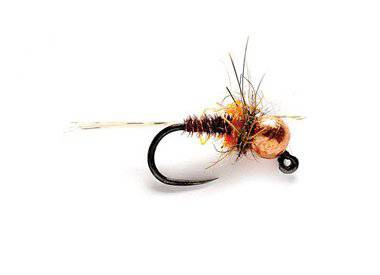 Pheasant Tail Hot Spot Jig Nymph - Tungsten - The Blue Quill Angler