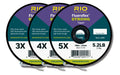 Rio Fluoroflex Strong Tippet 3 - Pack 4X - 6X - The Blue Quill Angler