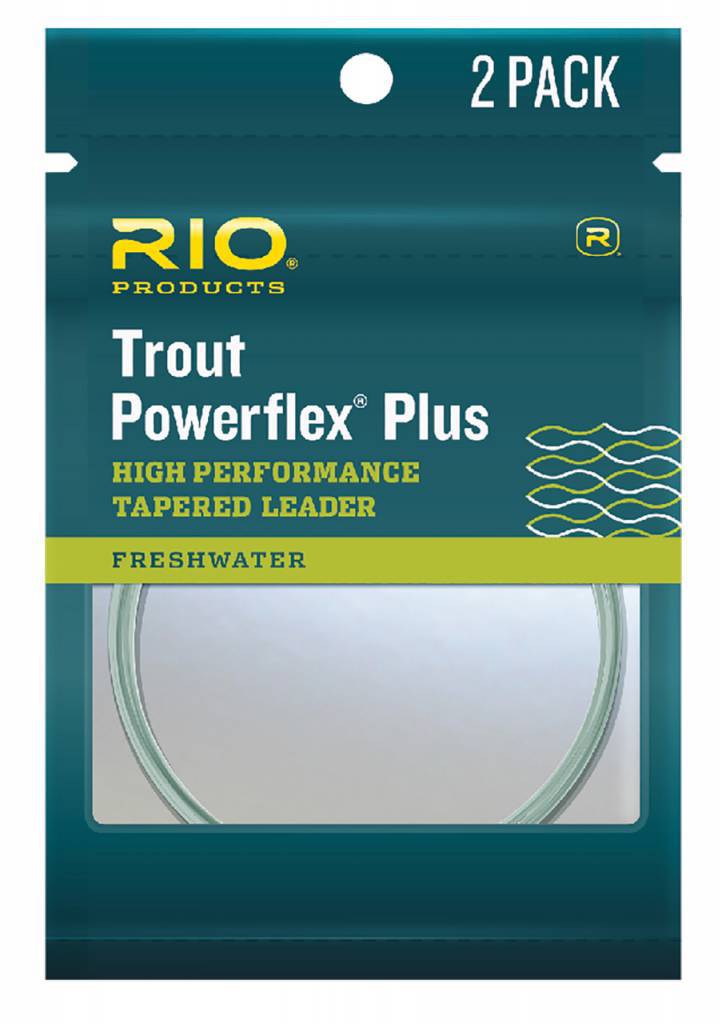Rio Powerflex Plus Trout Leader - 2 Pack - The Blue Quill Angler